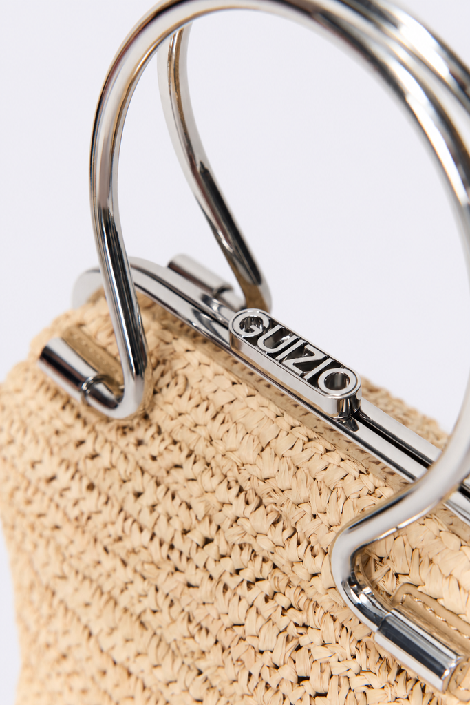 Cruz Raffia Mini Top Handle