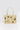 Embellished Satin Pouchette in Honey Butter
