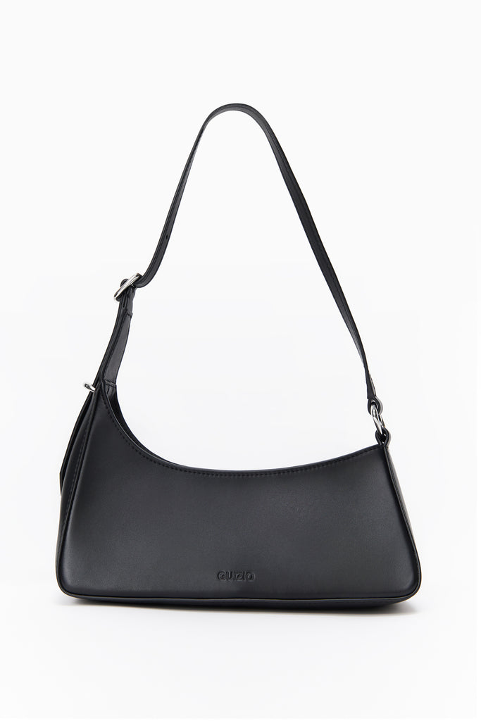 Skye Asymmetrical Shoulder in Black