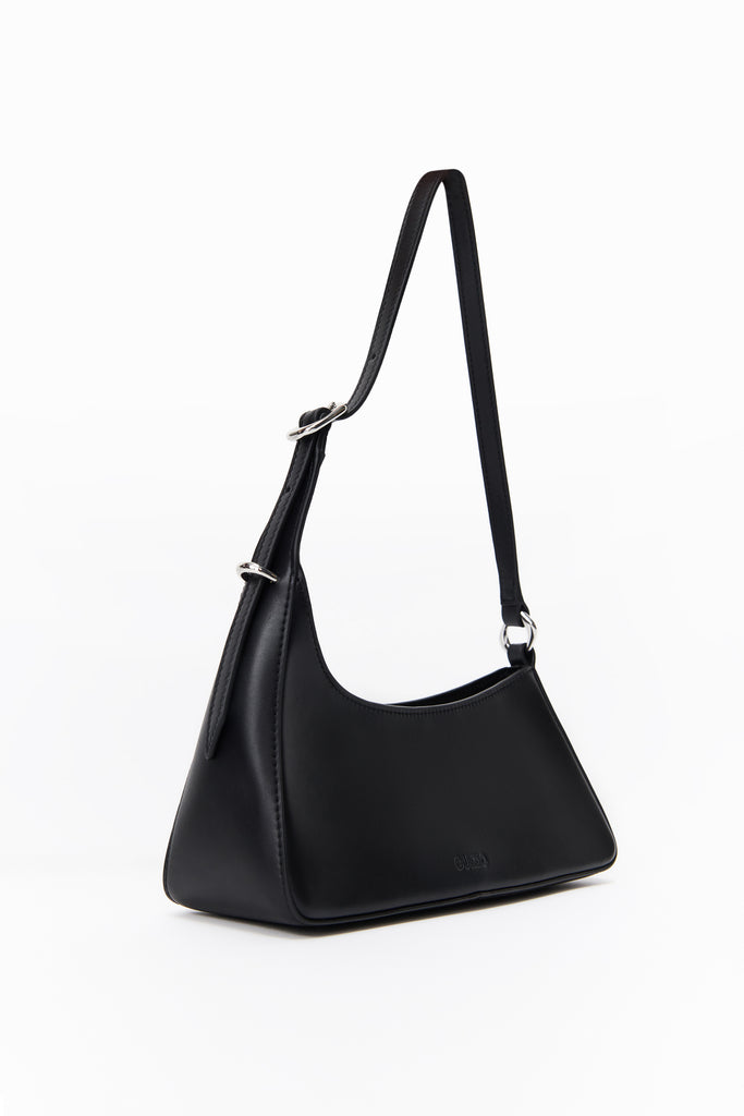Skye Asymmetrical Shoulder in Black