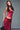 Paloma Satin Skirt In Merlot 