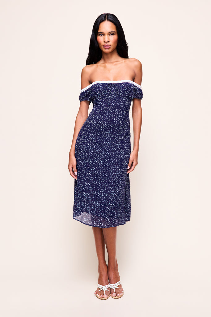 Rocello Dress in Cantebury Ditsy 