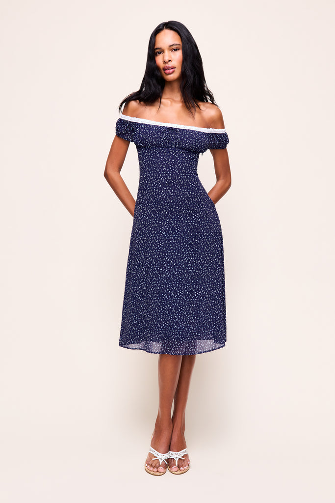 Rocello Dress in Cantebury Ditsy 