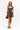 Leila Mini Dress in Blue Tartan