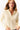CATHERINE CASHMERE POLO SWEATER IN HONEY BUTTER