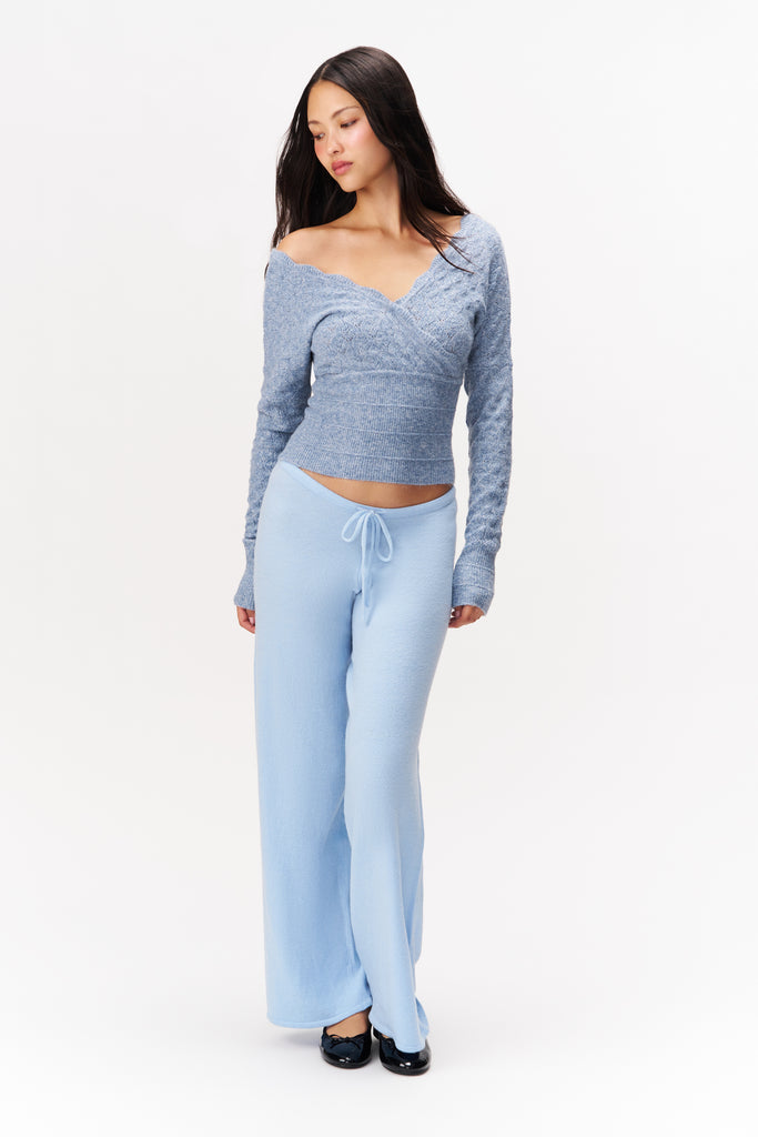 Julianna Sweater in Baby Blue