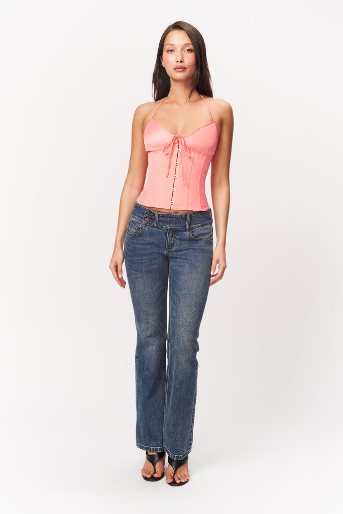 Marini Corset in Peach Dreams