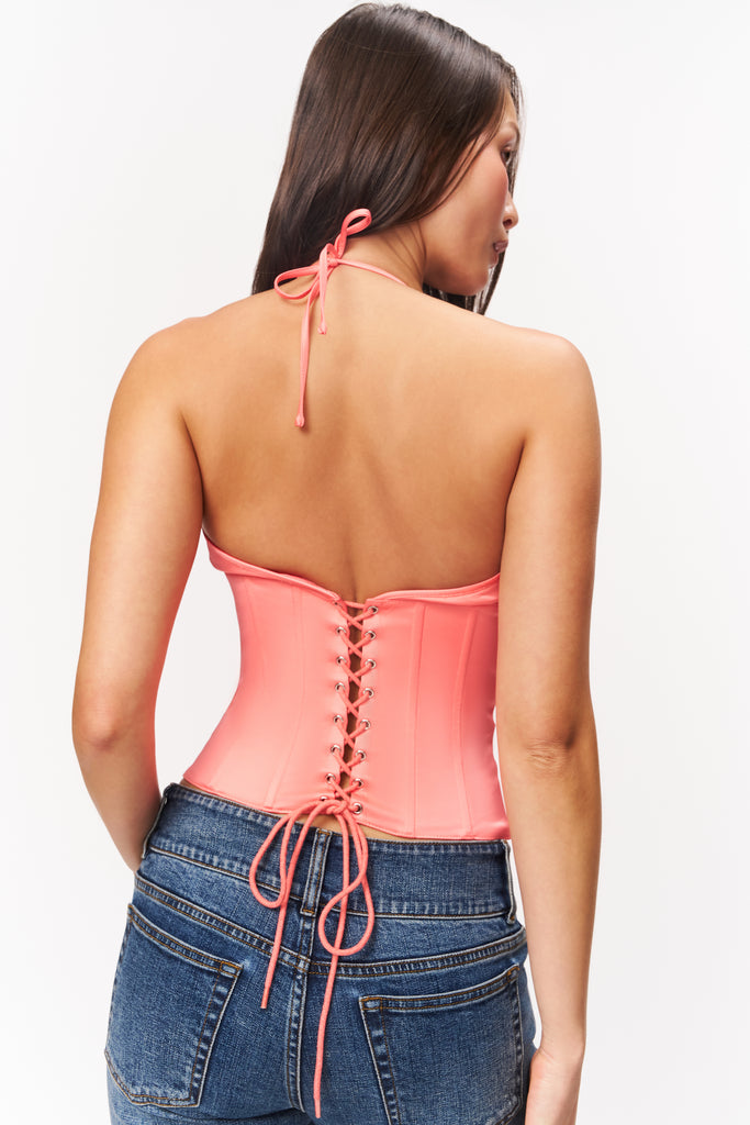 Marini Corset in Peach Dreams