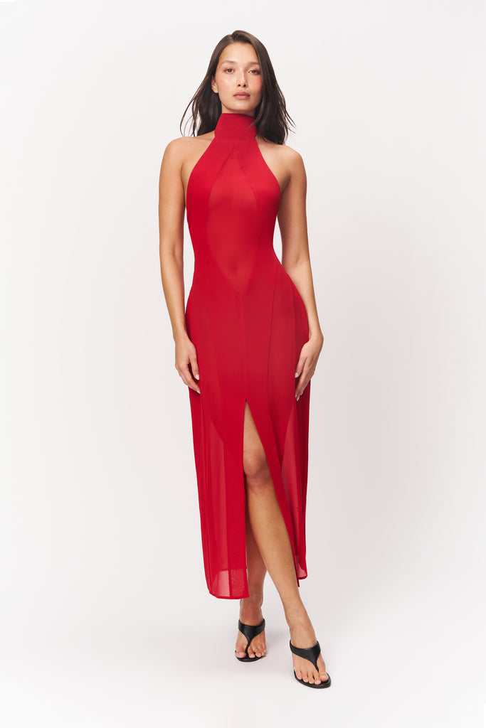 Koemi Dress in Red Love