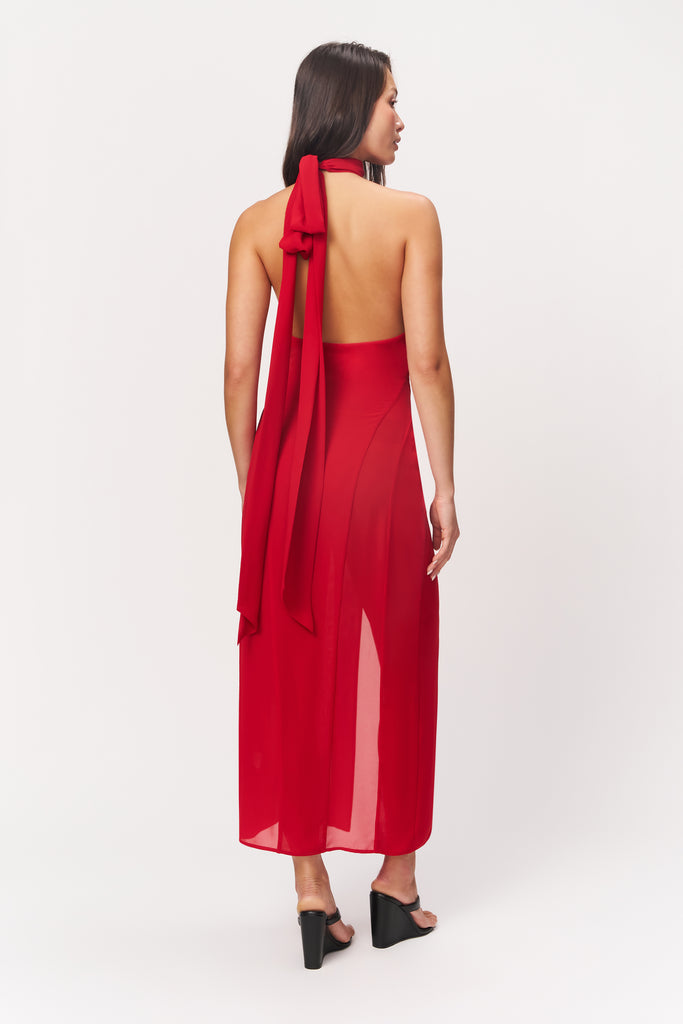 Koemi Dress in Red Love