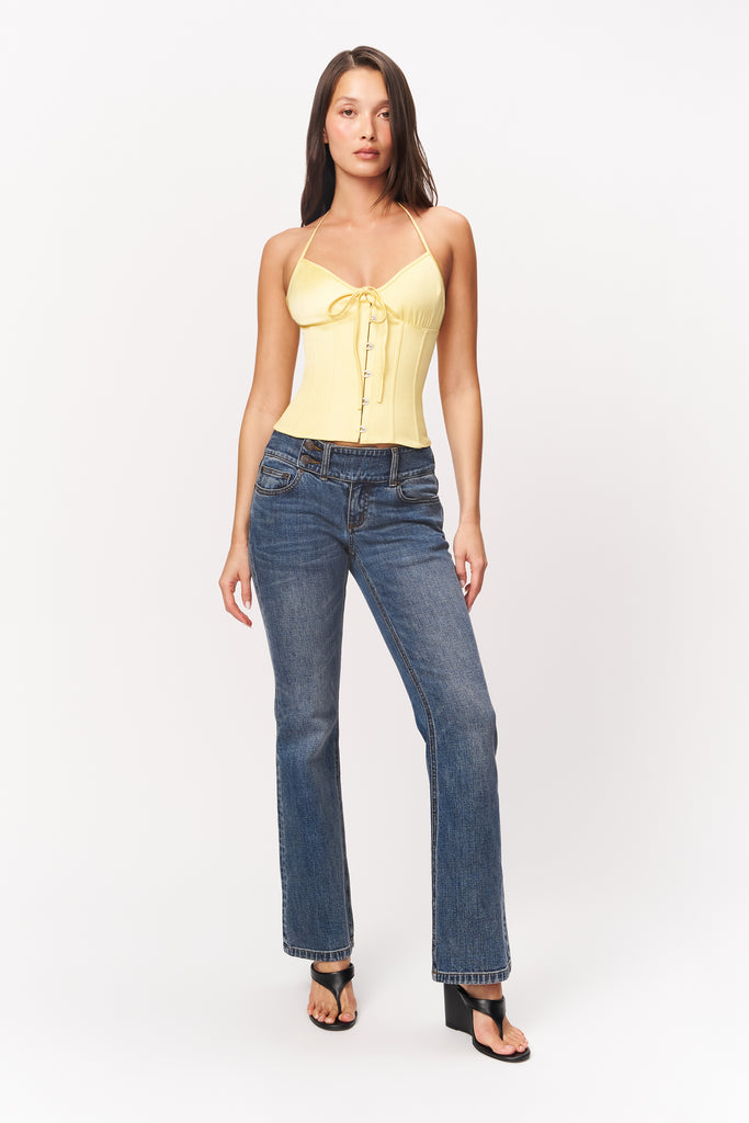 Marini Corset in Yellow