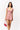 Formentera Mini Dress in Red/White