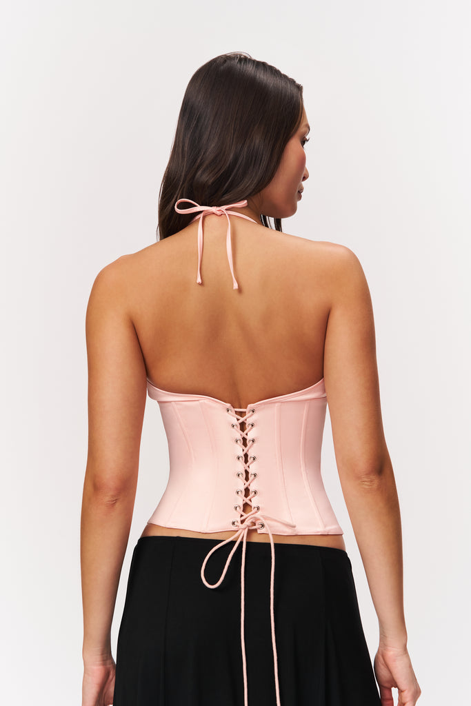 Marini Corset in Light Pink