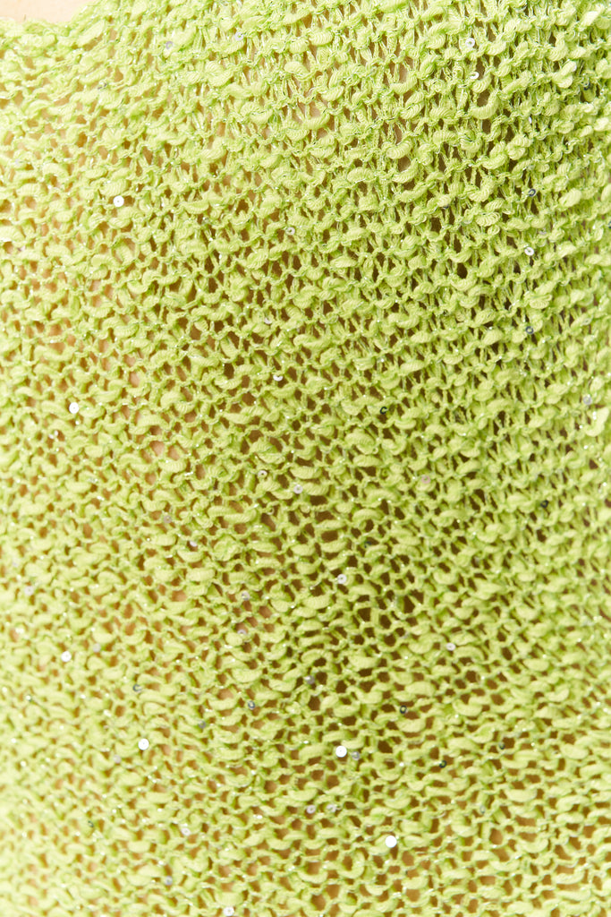 Giselle Mini Dress in Key Lime