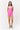 Body Foldover Short in Neon Pink