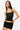 Rib Knit Micro Short in Black