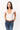 RITA V NECK IIN IVORY
