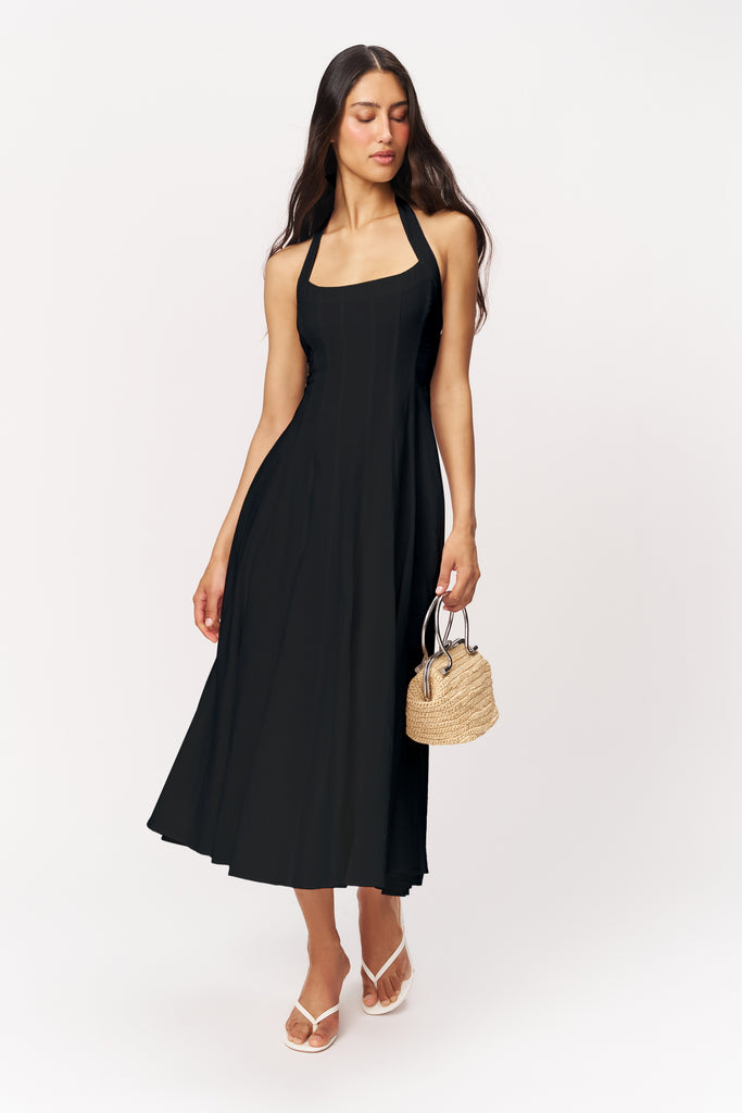 Leila Halter Dress