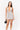 Millie Halter Mini Dress in Silver