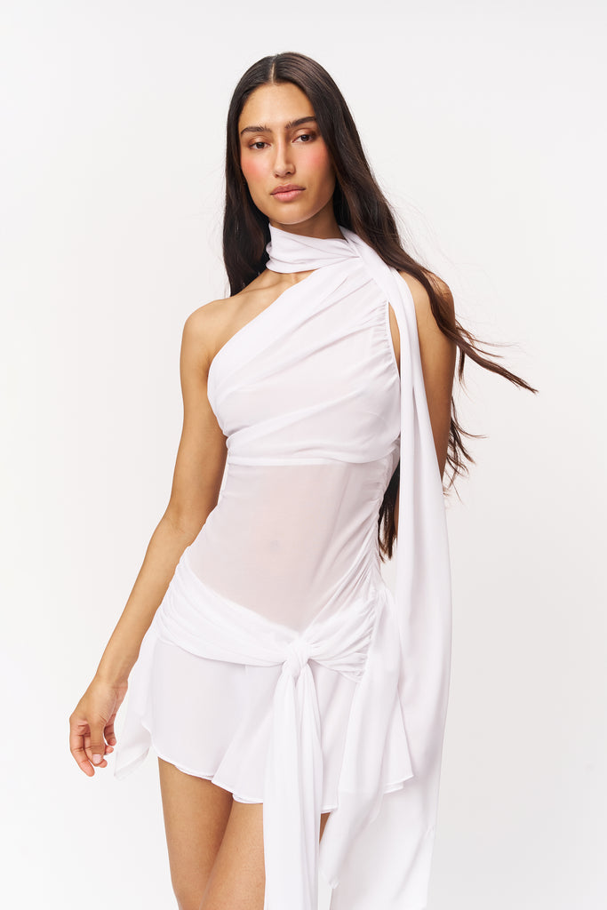 Cyrielle Dress in White