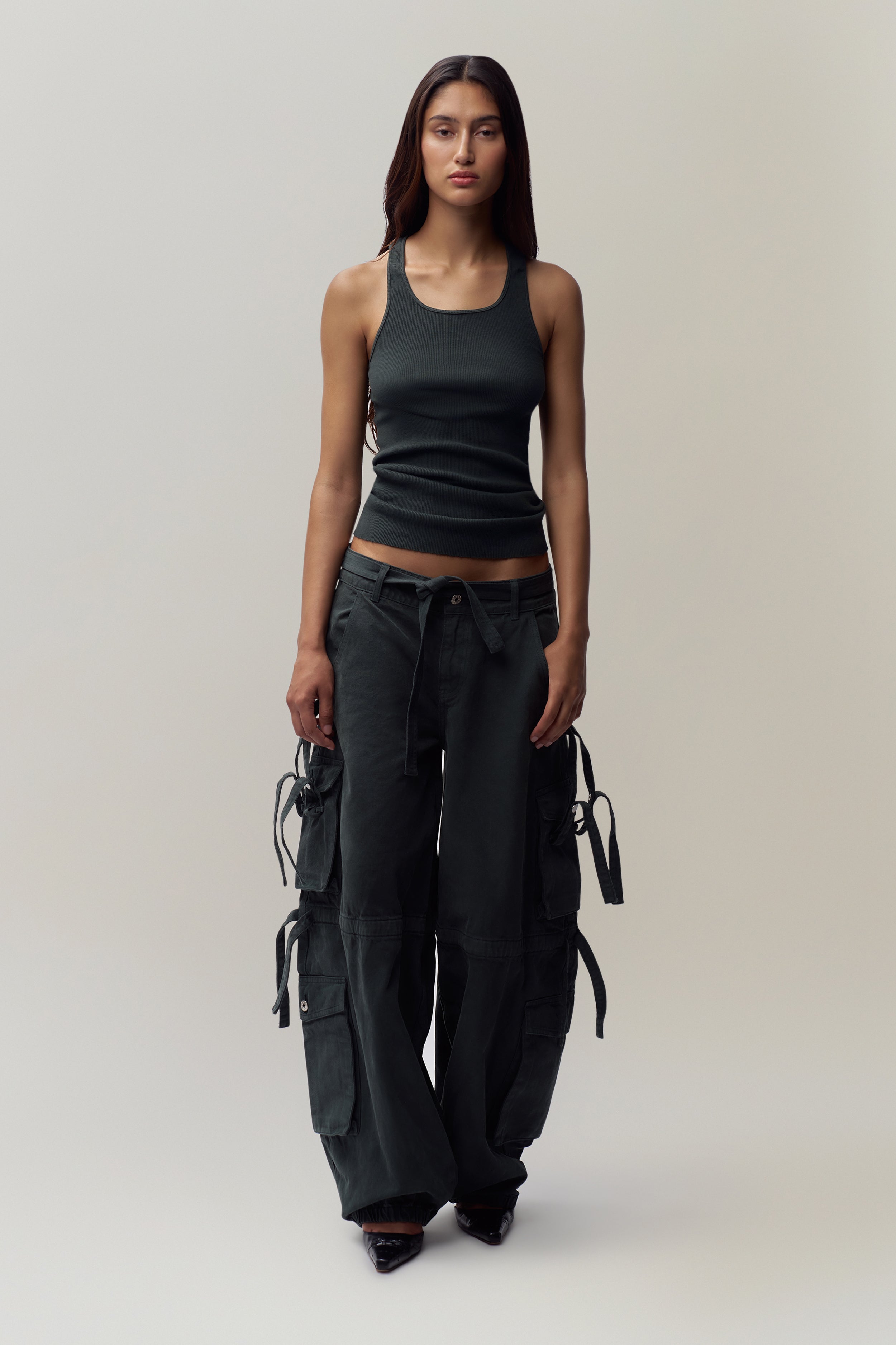 Anais Cargo Pant in Forest