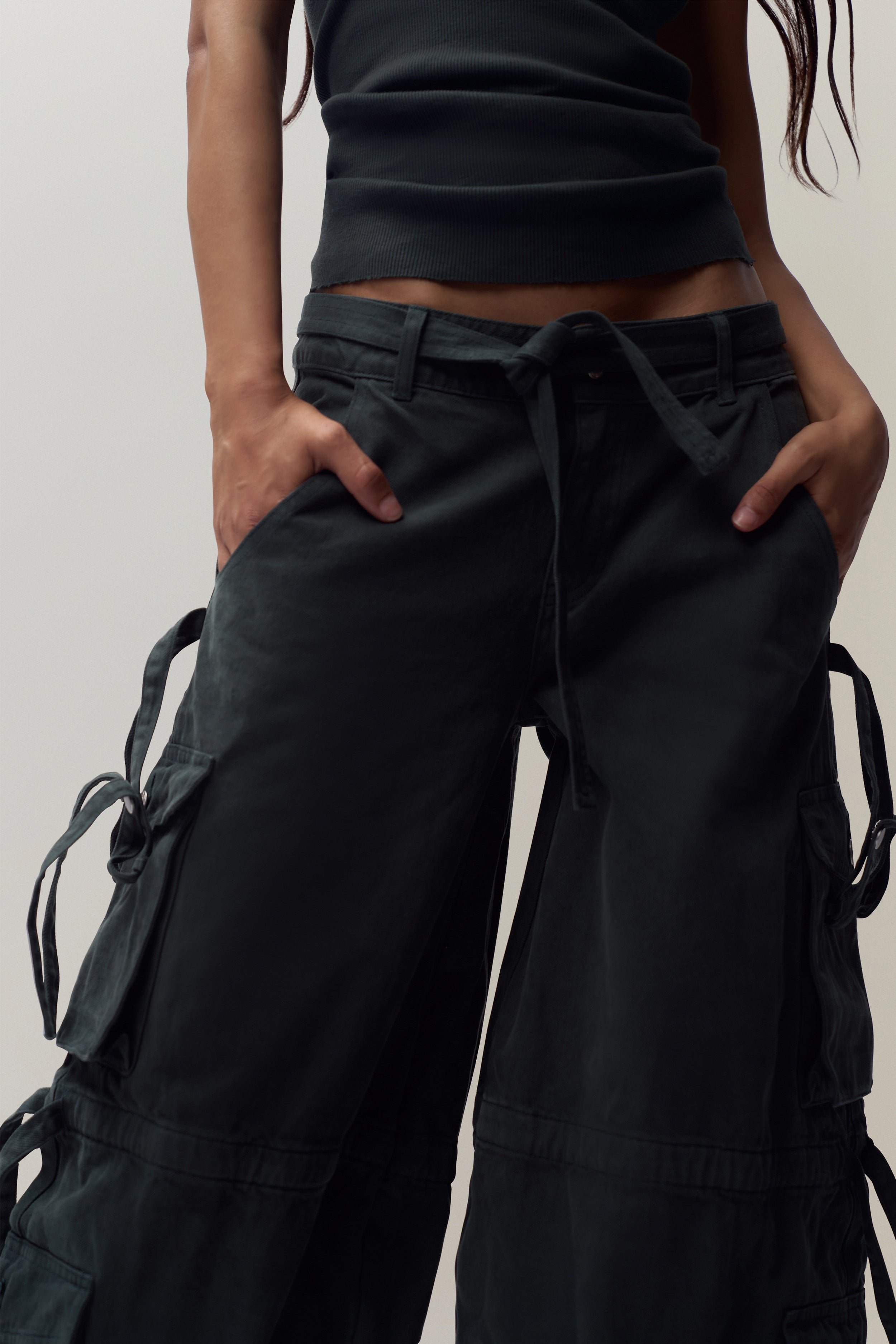 Anais Cargo Pant in Forest