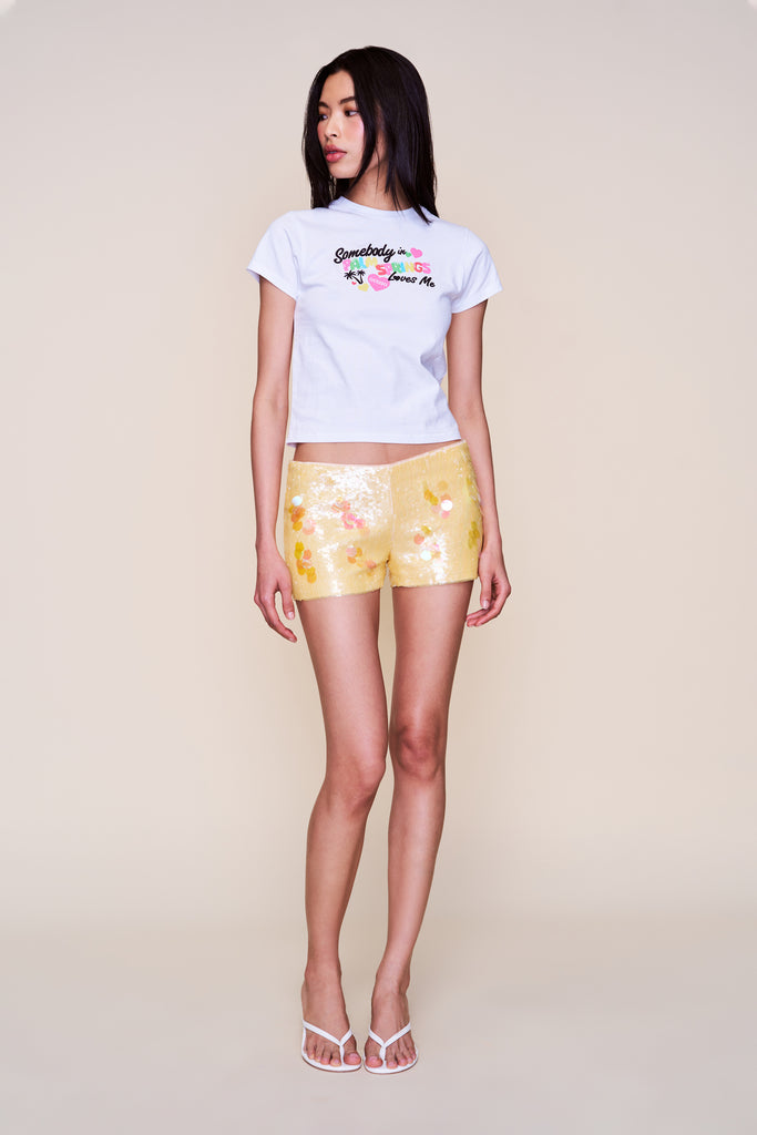 Paillette Short