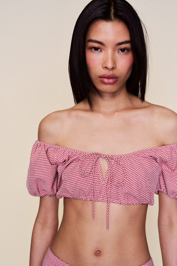 Ravello Gingham Top