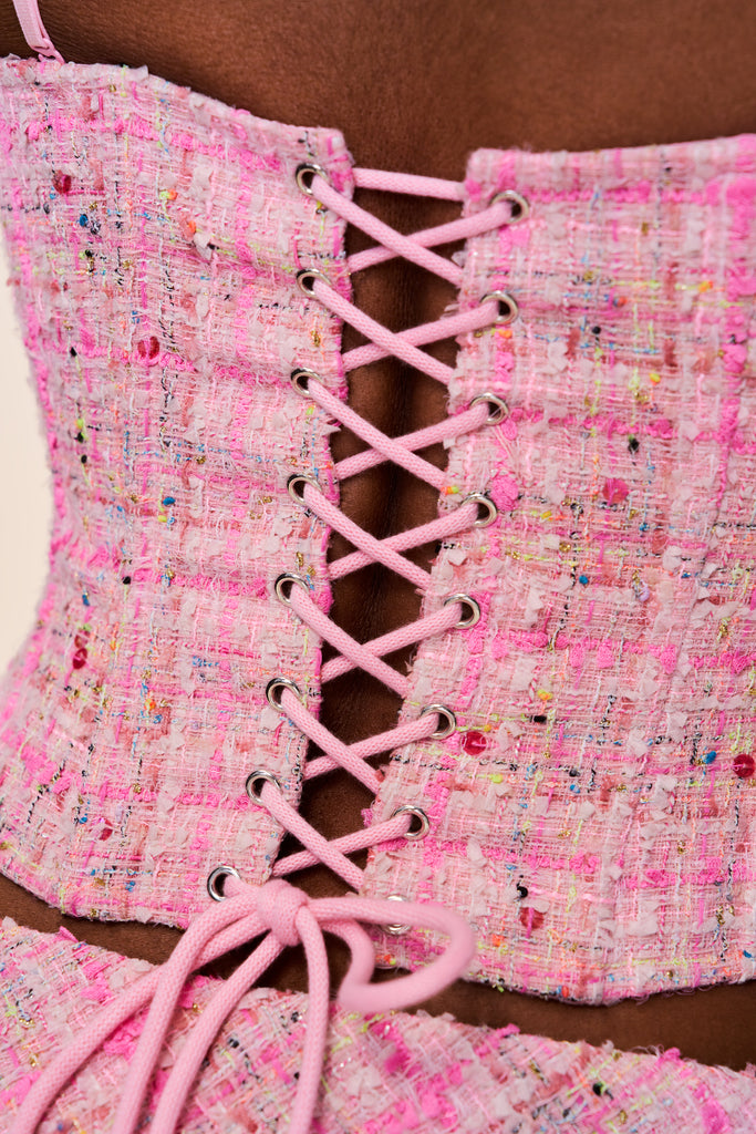 Genevieve Bustier in Pink