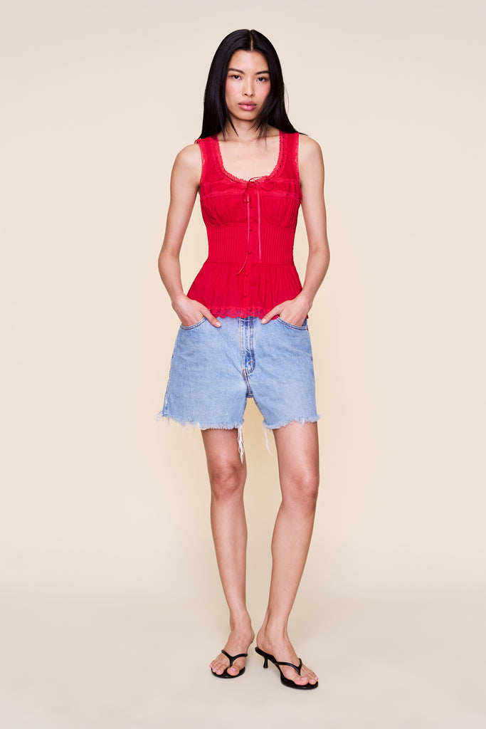 Lille Pintuck Top