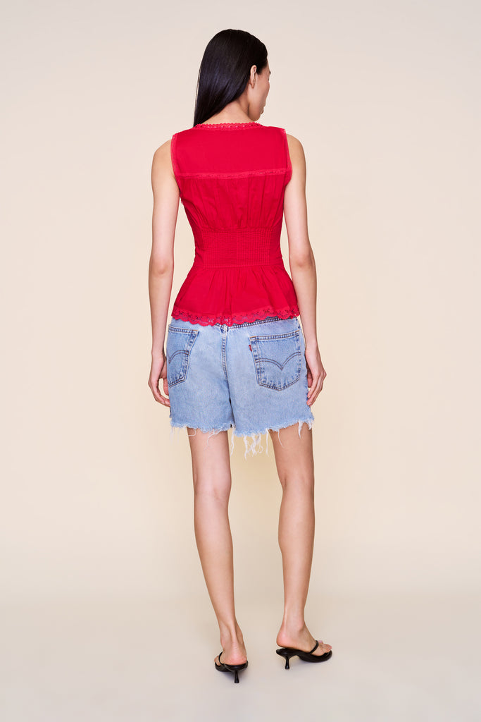 Lille Pintuck Top