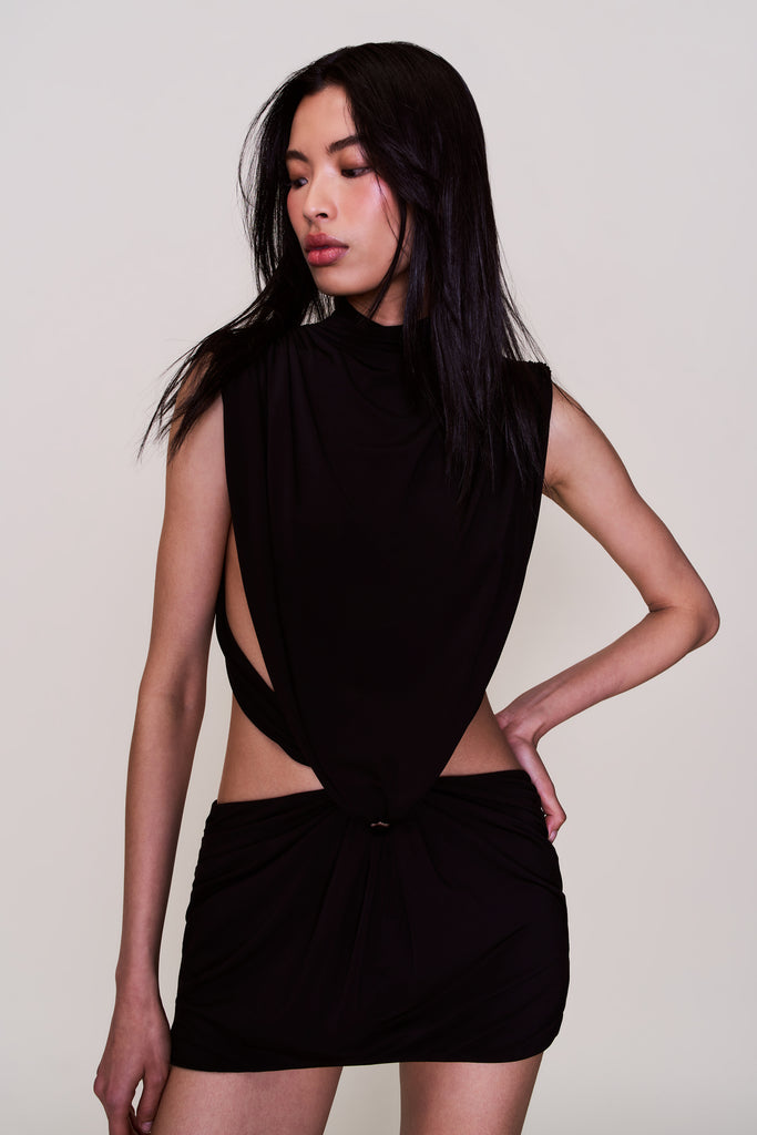 Shyla Mini Dress in Black