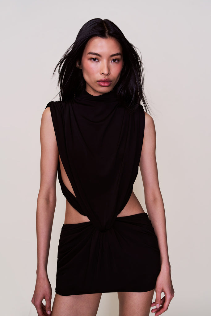 Shyla Mini Dress in Black