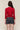 Emelie Cropped Wool Cardigan in Red Love