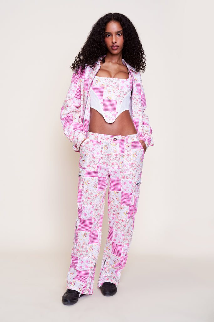 Serene Patchwork Corset