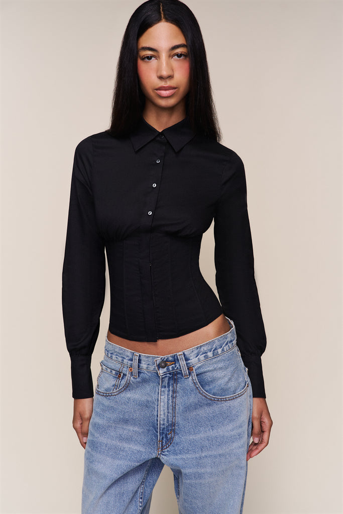Tailored Corset Long Sleeve