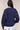 Guizio Fleece Crewneck in Navy