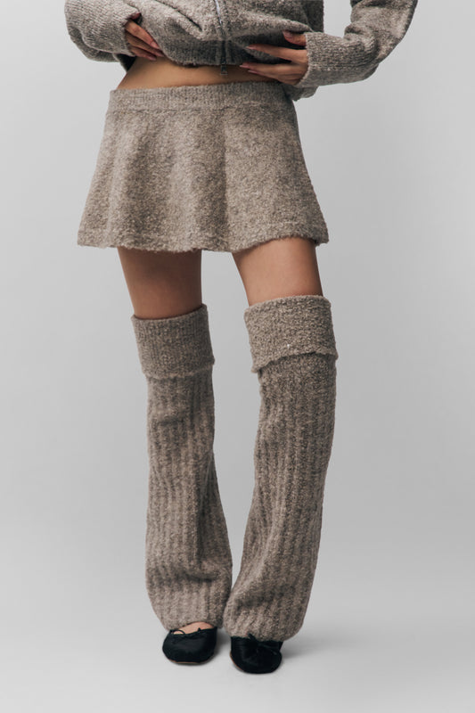 Leg Warmer in Grey