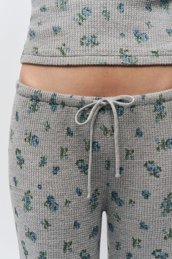 Relaxed Thermal Pant in Grey