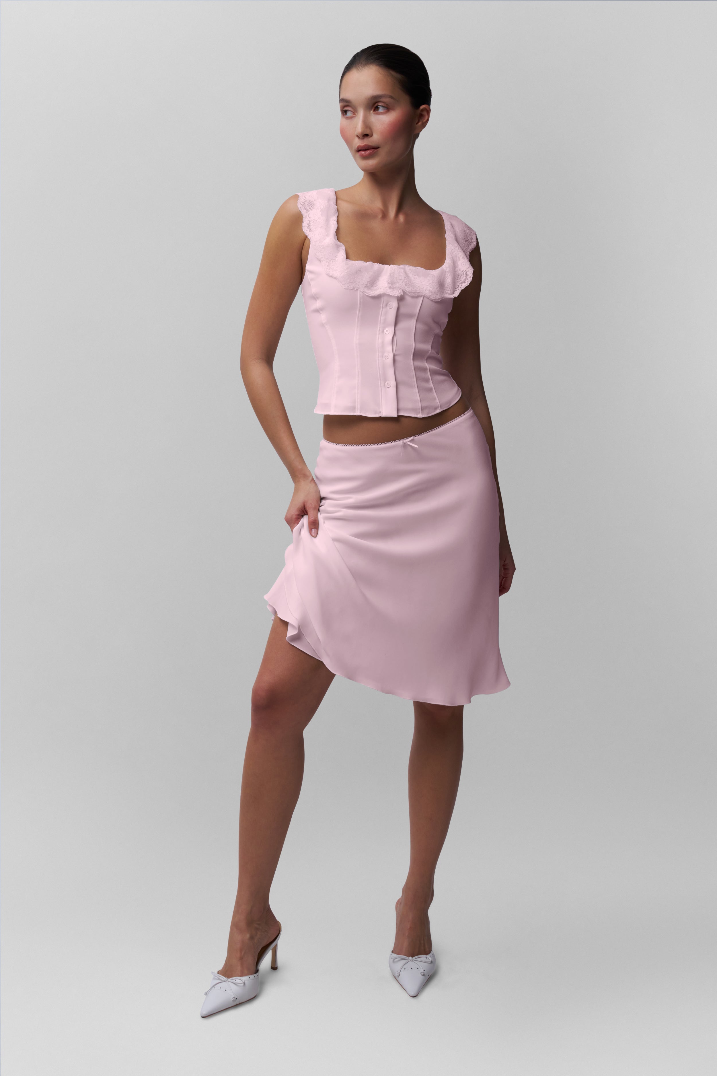 Paloma Skirt in Baby Pink