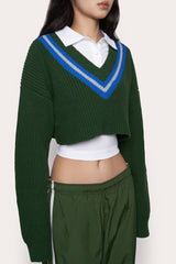 Guizio X Champion Varsity Knit Pullover