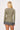 Poet Cable Knit Mini Dress in Grunge Grey Stripe