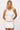 Micro Mini Stretch Skirt in White 