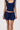 Leila Mini Skirt in Navy