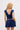 Leila Mini Skirt in Navy