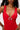 Rose Ruched Mini Dress in Red Love