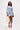 Ivy Mini Dress in Blue Song
