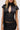 Ara Top in Black Micro Dot