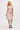 Satin Paloma Skirt in Pink Micro Dot