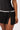 INEZ LACE TRIM MINI DRESS IN BLACK